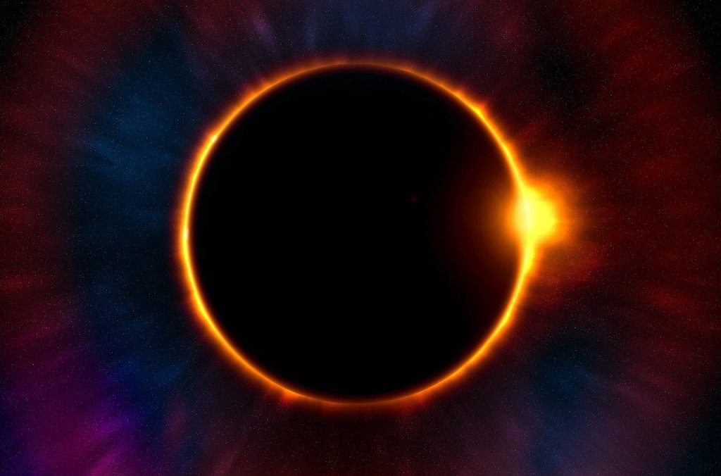 Image showing eclipse of the sun